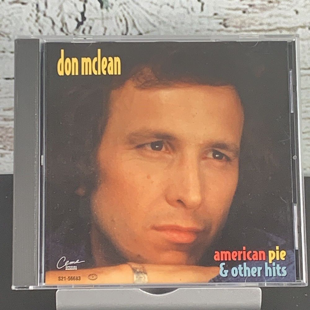 Don McLean – American Pie & Other Hits (CD, 1995)‎ Music Album Compilation